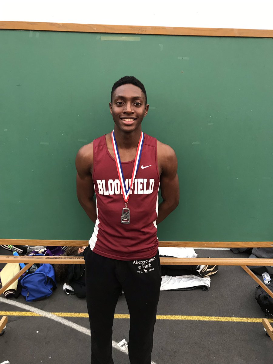 CoachIavarone's tweet photo. senior Rendell Amilcar runs a 51.82 to place 2nd 🥈 in the open 400m at the Bennett Center (Toms River) @ the Sectional Tune-Up Meet!
Gearing up for Championship Season!
#RunBengalsRun 🏃
@lanzellotta123 @bengalinfo @BloomfieldTAP @BloomfldNJPatch @BloomfieldPulse https://t.co/gLHqNjM7w7