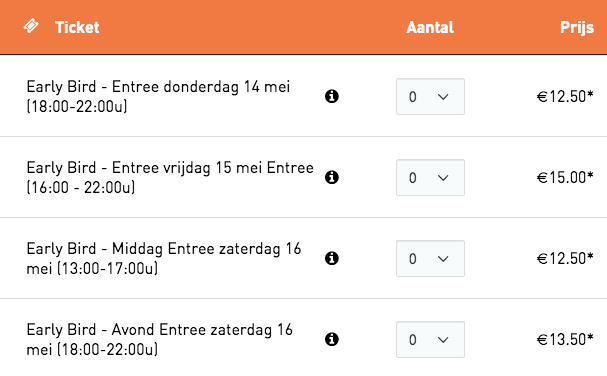 Met een Early Bird ticket krijg je € 2,50 korting op de entreeprijs van het Nederlands Bierproeffestival (14, 15 en 16 mei 2020 in Den Haag). Nog tot 20 februari, dus mis het niet: weekvanhetnederlandsebier.nl/tickets #geen18geenalcohol