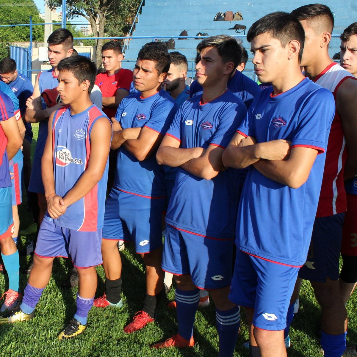 Indefbc1925's tweet photo. Se puso en marcha el operativo #Sub_20 (Reserva)...En la mañana de hoy fue presentado el Director Técnico de la Categoría el Profesor Nestor Isasi. La jornada arrancó con la palabras del Sr. Saturnino Gamarra Vice Pte acompañados por directivos y coordinadores del @Indefbc1925 https://t.co/U0uyFrMu8W