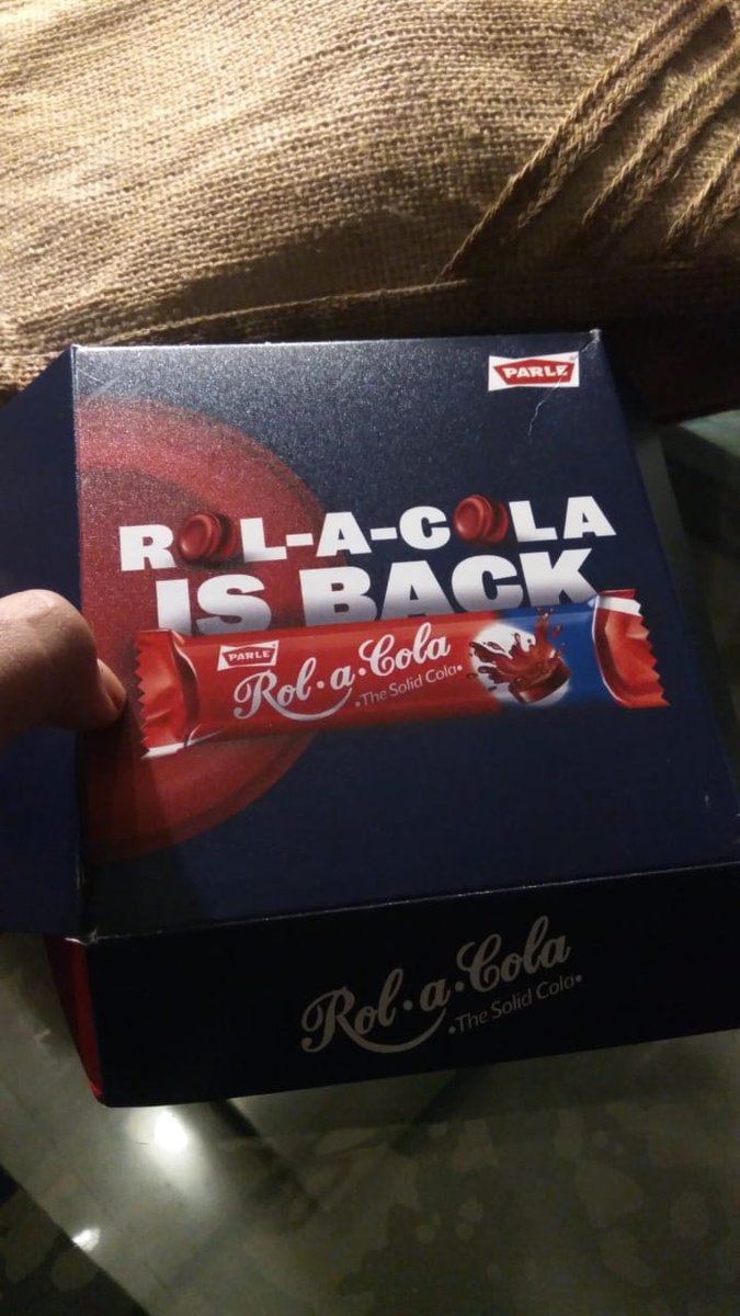 nub2210's tweet photo. Thank you @ParleFamily for this! #RolaColaisback https://t.co/CakNa003qt