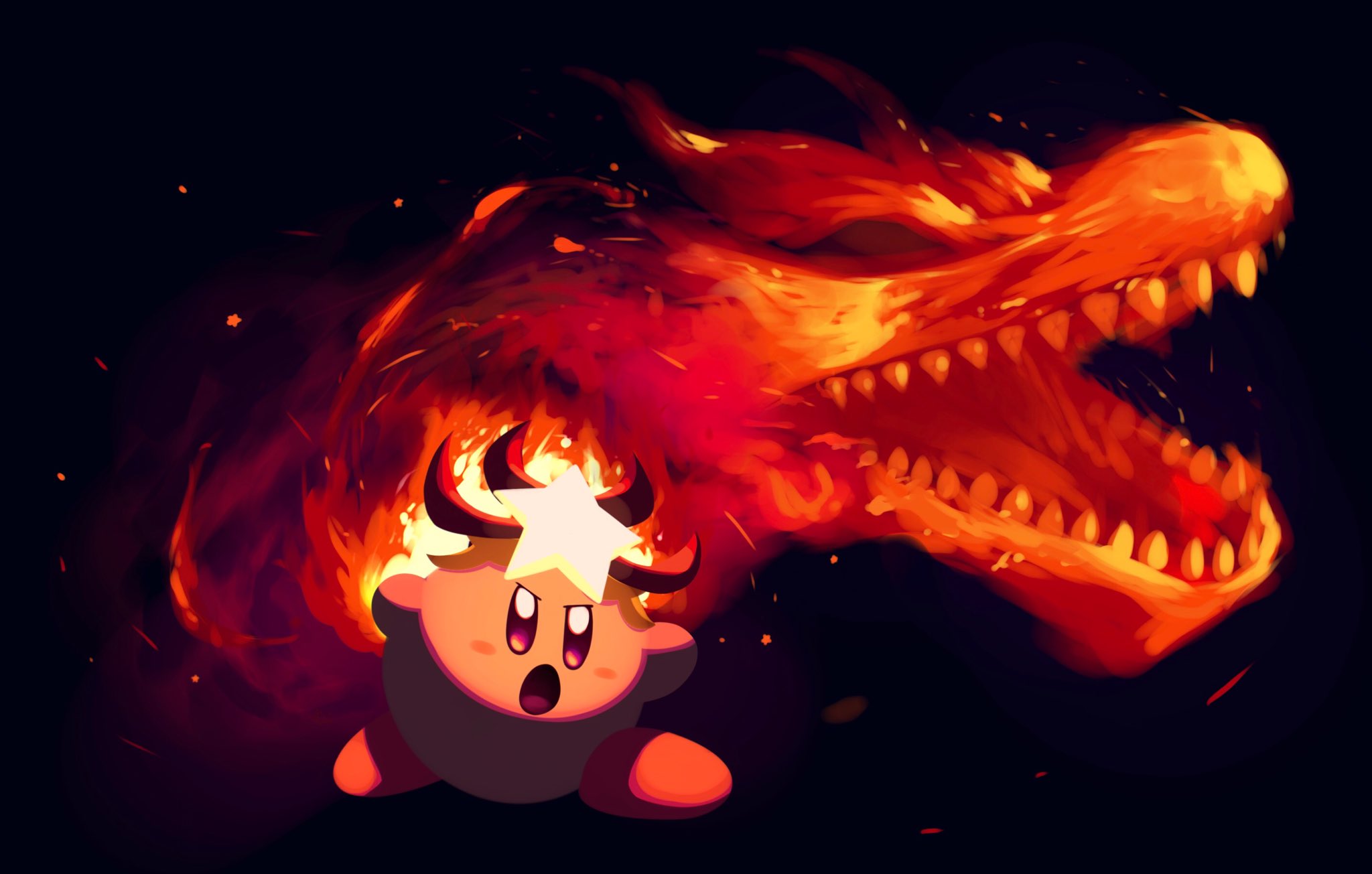 8 3 カービィ版深夜のお絵かき60分一本勝負 ドラゴストーム