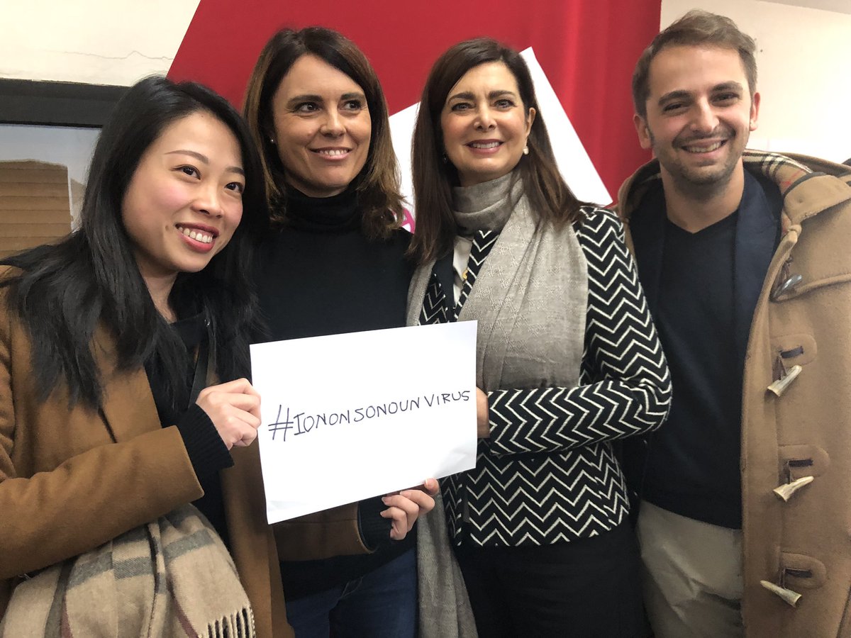 “Essere cinesi non vuol dire essere un virus”

Ho incontrato Miao Miao Huang a Prato, dove risiede la più grande comunità cinese d’Europa

Lei vive in Italia dall’età di 6 anni e ha lanciato una campagna molto utile in questo momento 

La aiutiamo a condividerla? 
#IoNonSonoVirus