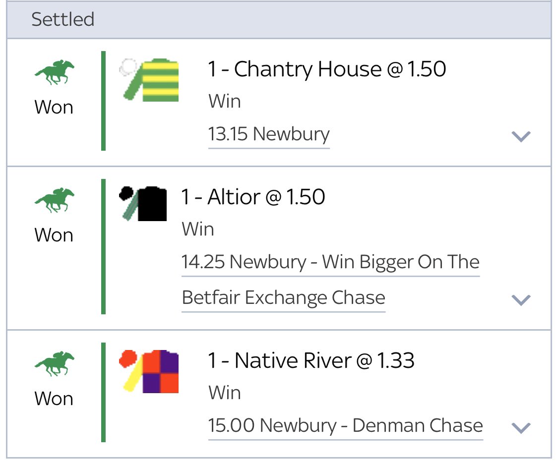 EliteGamble's tweet image. Two absolute bankers!! 

Very short odds but when the horses are this good all you need to do...

Lump.. and go collect!!

#horseracing #horses #horse #thoroughbred #jockey #horserace #racehorse #racehorses #horseraces #horseracingtips #racing #winner #win #money #betting #skybet