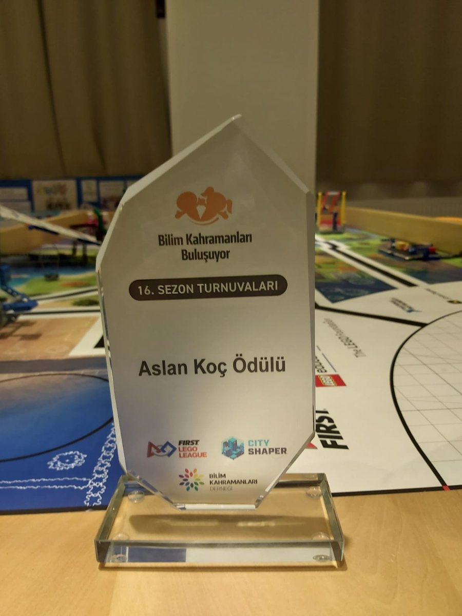 BalmineBal's tweet photo. #firstlegoleague 16.sezon Ankara Ortaokul Turnuvasında göstermiş oldukları başarılı çalışmalarından dolayı Robo-city takımımı kutluyorum."Aslan Koç"ödülü almaktan cok mutlu ve gururluyuz😍
#CityShape #fll #cityshaper #dogatech @hakaninanir #cukurambardoga @muammerozkan_ @ZerenAhu https://t.co/Y4fQkGlS9z