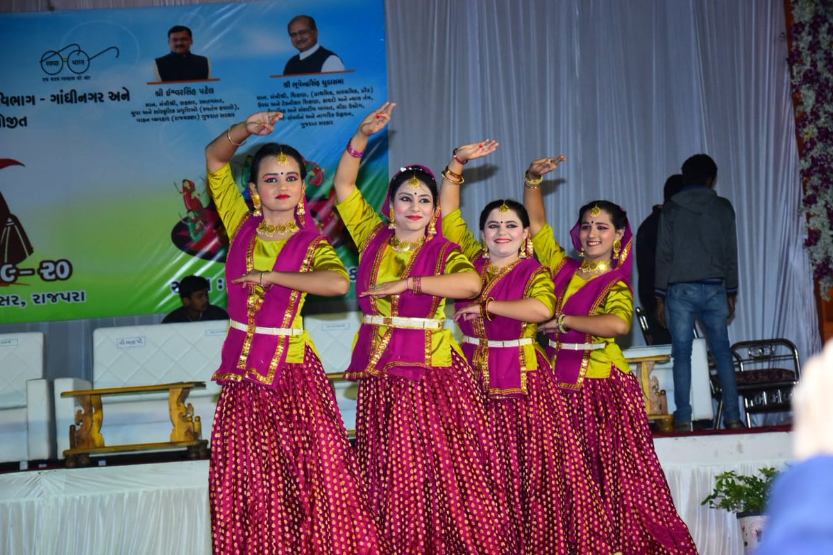 ImRajesh08's tweet photo. "Khodiyar Utsav 2020" Celebration @ Rajpara .... glimpses... @Collectorbhav @CMOGuj @mahiti_bvn https://t.co/2qqVvKTZlY