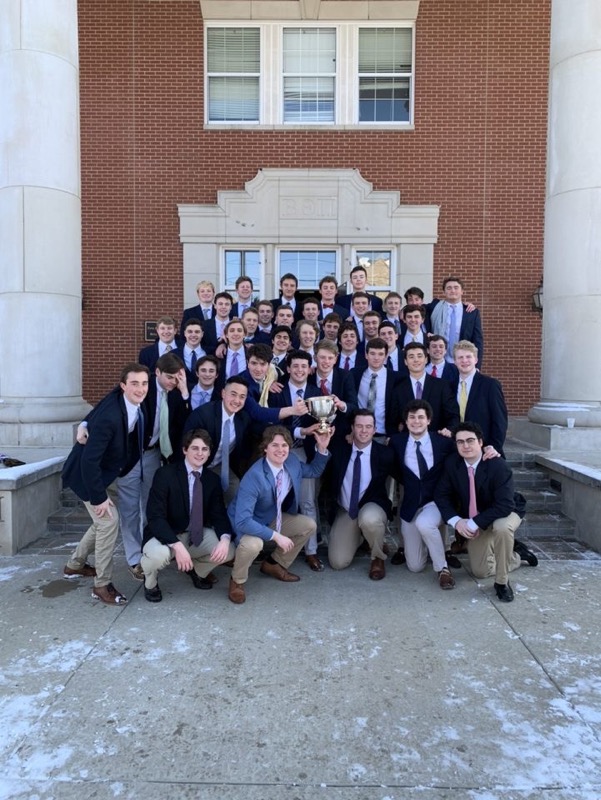 Today we were proud to initiate the 2019-2020 pledge class into the Zeta Phi chapter! Welcome to the house!