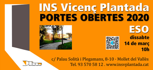 insvplantada's tweet photo. Voleu conèixer el nostre projecte educatiu? Us esperem el dissabte dia 14 de març a les 10h #somplantada #portesobertes @CRPVOII @EscolaCanBesora @AbelloEscola @escolamontseny @santvimollet @EPapasseit #EscolaSantJordi #ElBosc #CollegisNous #CalMusic #FedericoGarciaLorca https://t.co/6VghTMVsxI