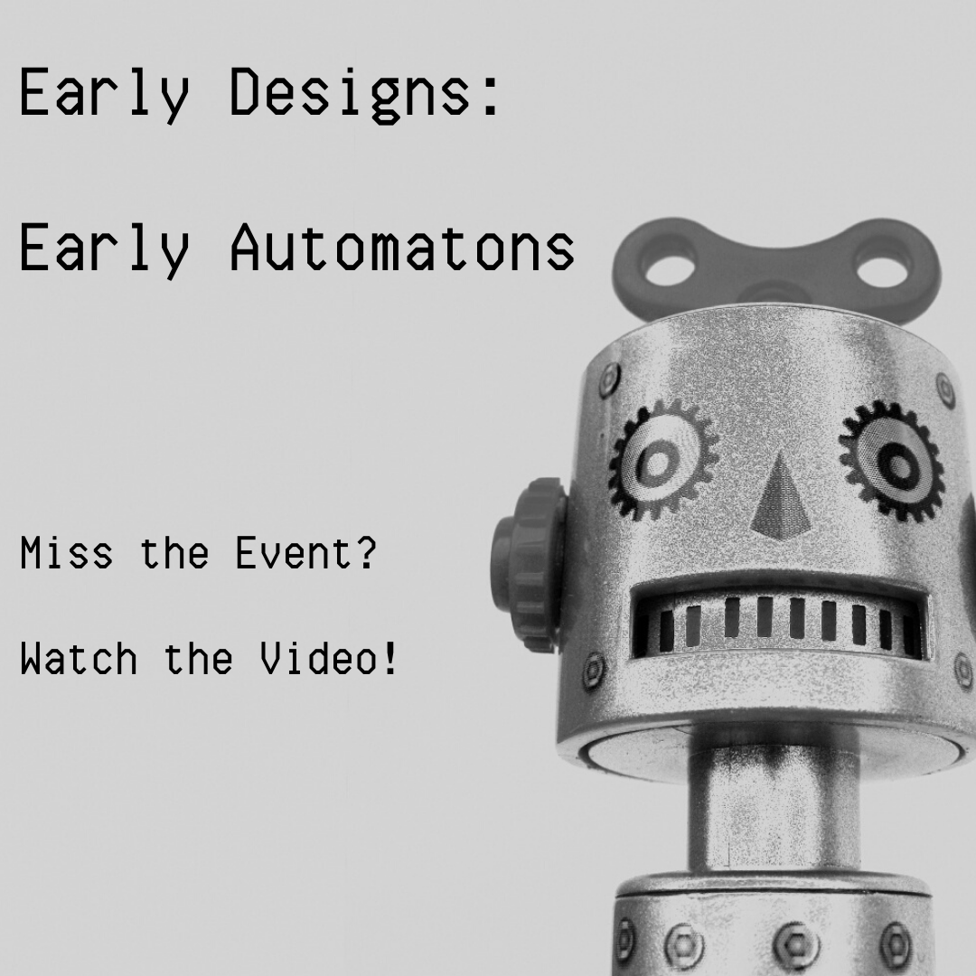 MVCCLibrary's tweet image. Miss the event? You can watch the video on our #ResearchBlog
searchtips.lib.morainevalley.edu/early-designs-…
#Automotons #IRobot #mvcclibrary