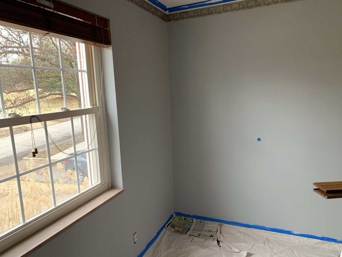 Here’s the tv room (this was done a few days ago) we’ve also finished the living room and are close to the dining room being done!