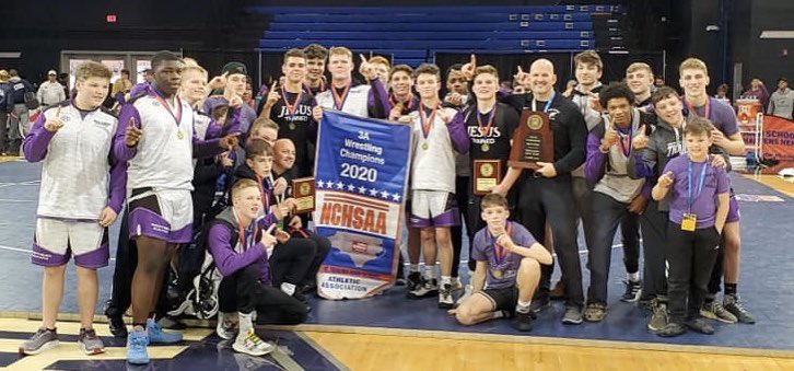 Mission complete!!! Nighthawks defeat Enka 40-29 to win the 2020 3a State Championship!!!