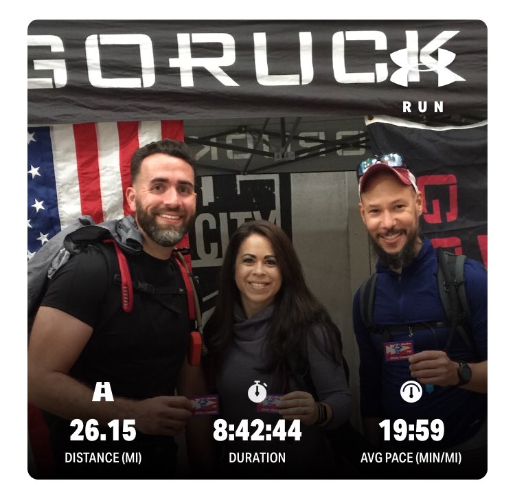 Inspk2rGadgetF3's tweet image. ⁦@GORUCK⁩ #starcourse 26 miler done #GOOD