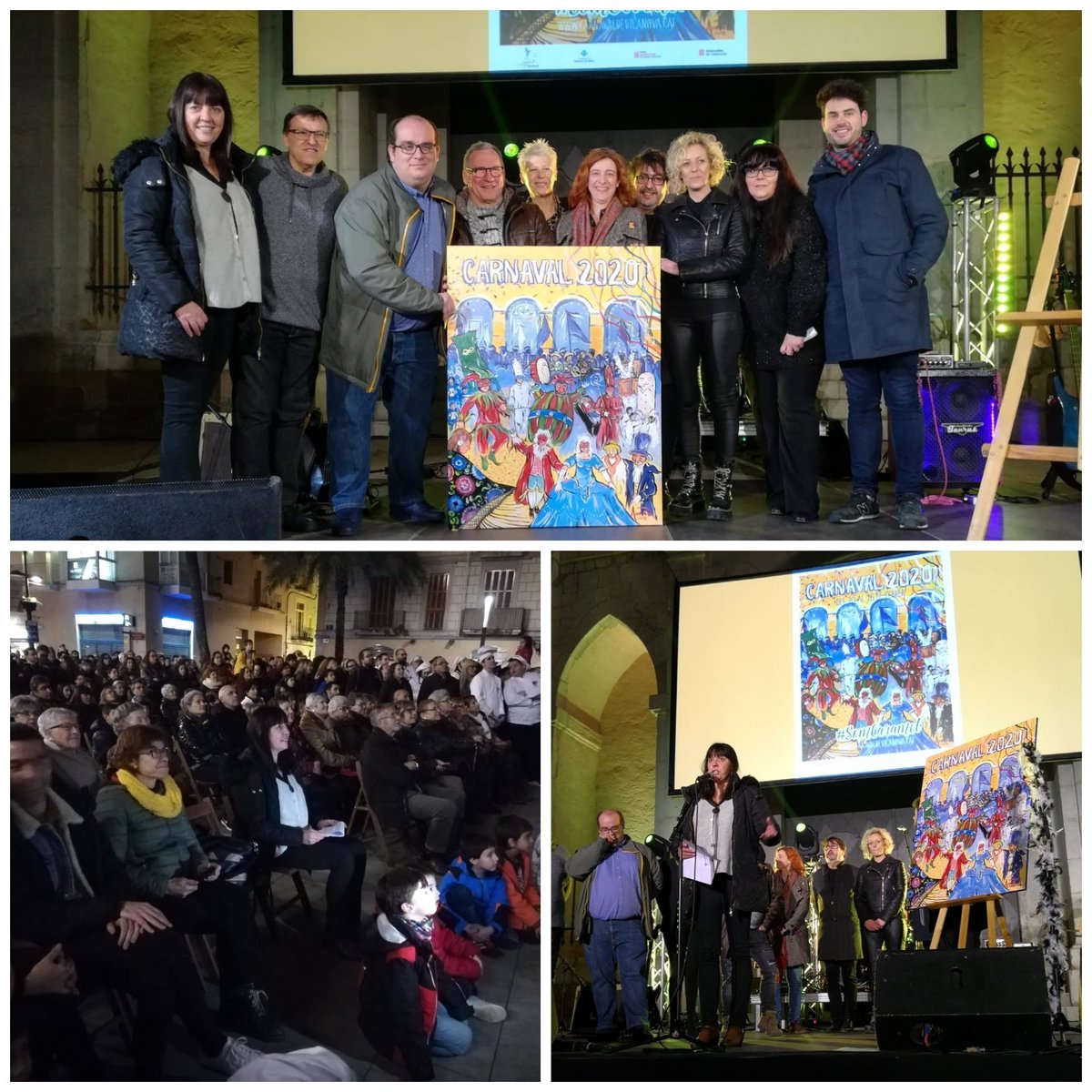 olga_vng's tweet photo. Ja tenim aqui el cartell del Carnaval 2020 fet per l'artista vilanoví Lluís Amaré #FAC #CarnavalVng #VilanovaILaGeltrú https://t.co/kjwjNHqCZF
