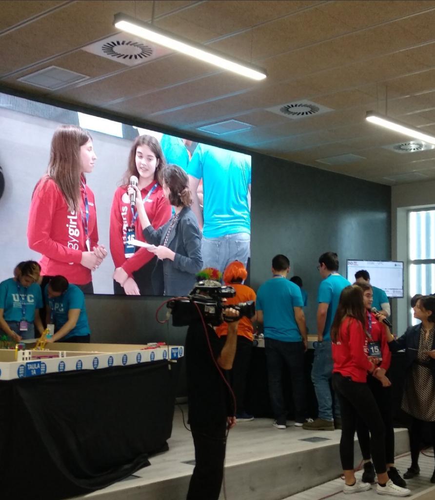 NaturgyFnd's tweet photo. Hoy dos de los grupos escolares que apoyamos bajo la iniciativa #GirlsFirst han participado en la @FLLTgn_Reus y la #FLLUPC con grandes resultados. ¡Muchas felicidades a todas por vuestro esfuerzo y trabajo! #EfigyGirls https://t.co/RRUPXmOUyO