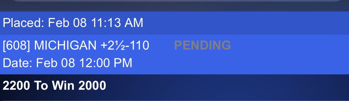 LimitPicks's tweet image. Adding Michigan+2.5...let’s go