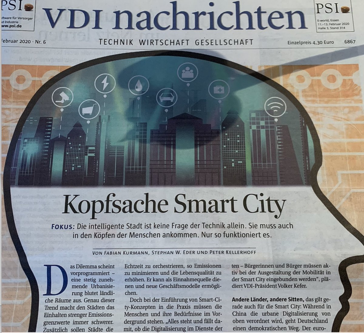 Heute in den <a href="/VDInachrichten/">vdi-nachrichten.com</a>: #Digitalisierung in den Kommunen muss von den Bedarfen der Menschen ausgehen!
<a href="/LemgoDigital/">LemgoDigital</a> <a href="/urbandigitalDE/">Urban Digital</a> @SmartCountryDE @BMWi_Bund