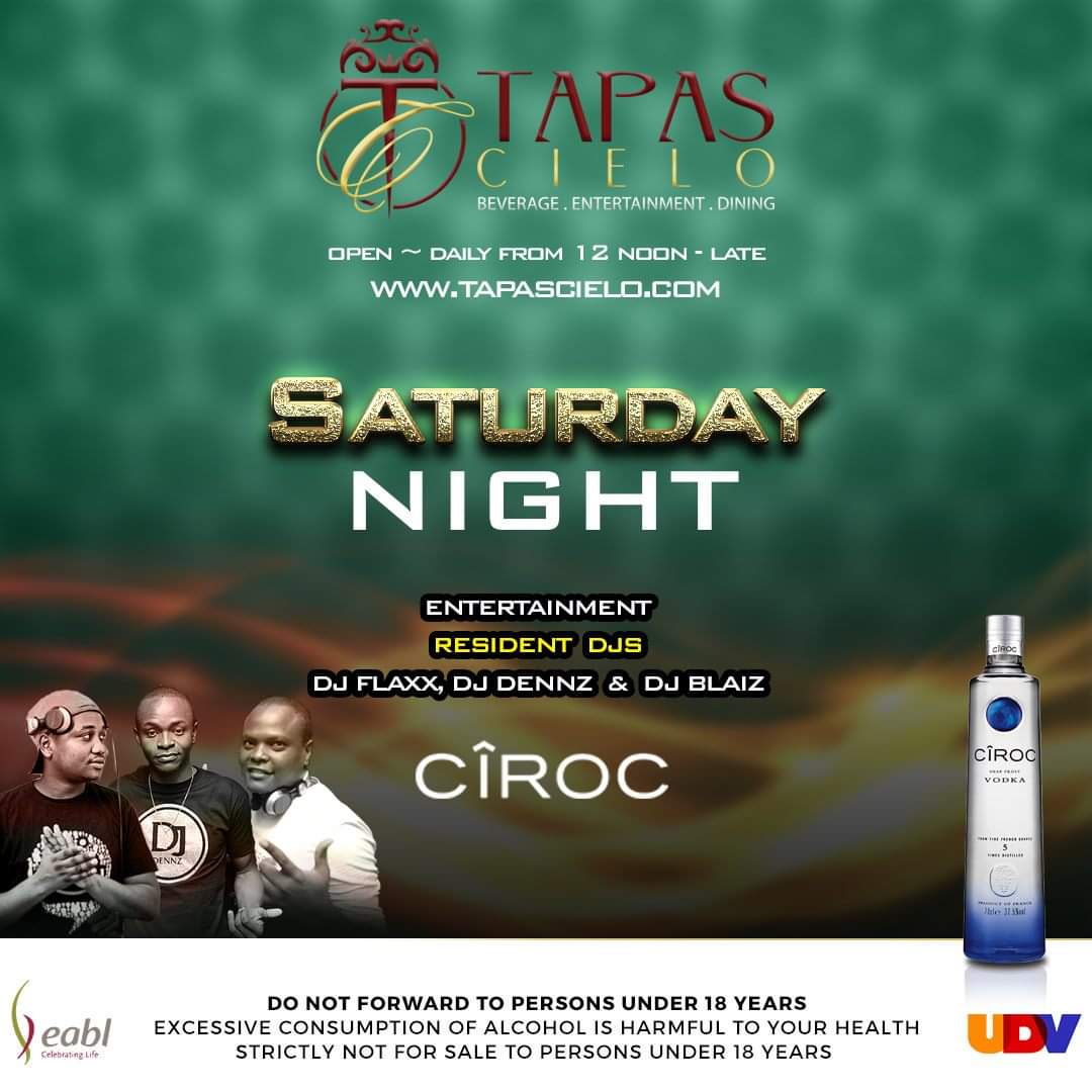 tapas_gold's tweet photo. It's Mombasa's premier night at the exclusive Tapas Cielo Cocktail Bar & it's all about Ciroc Vodka Tonght...
#primenight @DjFlaxx @DJDENNZ254 @IAMDEEJAYBLAIZ
#beverage 🍸 #entertainment 🎼 #dining 🍽️ #lovefood 🍕 #lovecocktails 🍹🍸🍷#lovewhisky 🥃 #lovewine 🍷#bestdrinks🍹 https://t.co/ShZoxUI4t7