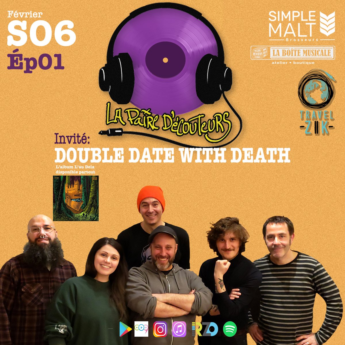 jertrudebattue's tweet photo. Premier épisode de notre 6ème saison!! avec DOUBLE DATE WITH DEATH! VELVET UNDERGROUND, THE STOOGES, #FUUDGE / OM UNIT et autres ! Chroniques, Critiques! Nouveau générique! Nouvelle équipe! Même plaisir! Bonne écoute! https://t.co/Te8AUtjyn0 https://t.co/gobInujDa8