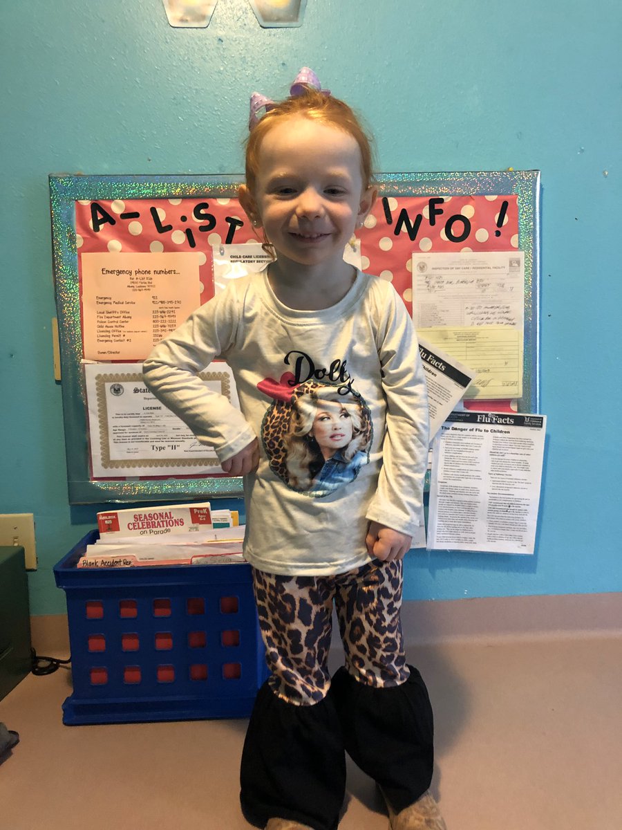 jaustin715's tweet photo. Shelby loves her @DollyParton outfit! Daddy’s pretty proud of it too! @RustinLoyd #jolene #dollyparton #countryqueen https://t.co/gM0l09CBgz