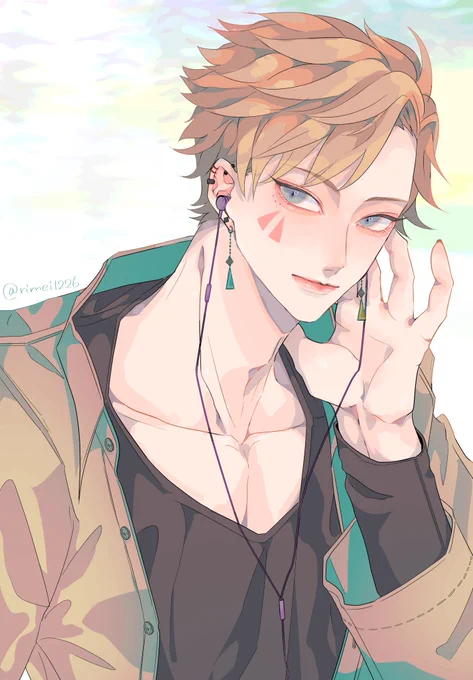 #RTで私を有名にしてください 
便乗…??男の子描くのが好き 