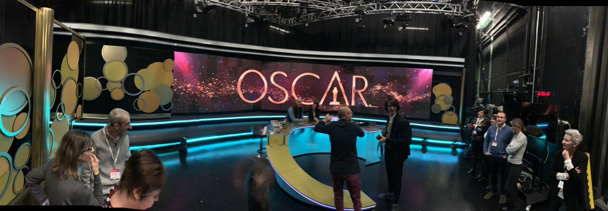 maricomaccarini's tweet image. #extra #skyitalia #studioexperience #Oscars2020