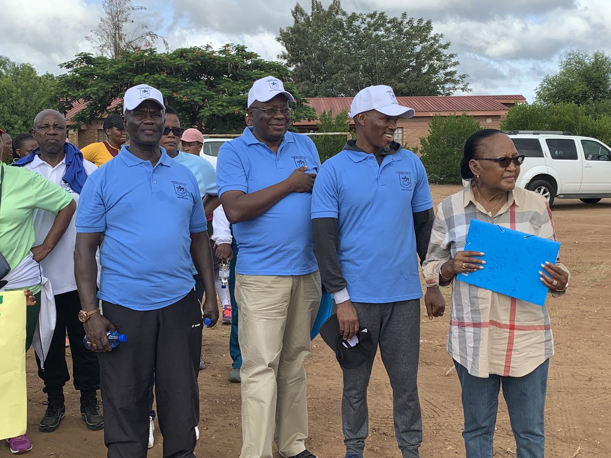 Laurence_Beau's tweet image. Very honored to have accompanied Ms Linah Mohohlo during the Sponsored walk for « Lephoi Center for the Blind » in Francistown this (very early 😉) morning. Amazing commitment to enable and empower the children #wegohigher !#disabilityisnotinanbility !@BusinesssBotsPR @UNESCO_BW