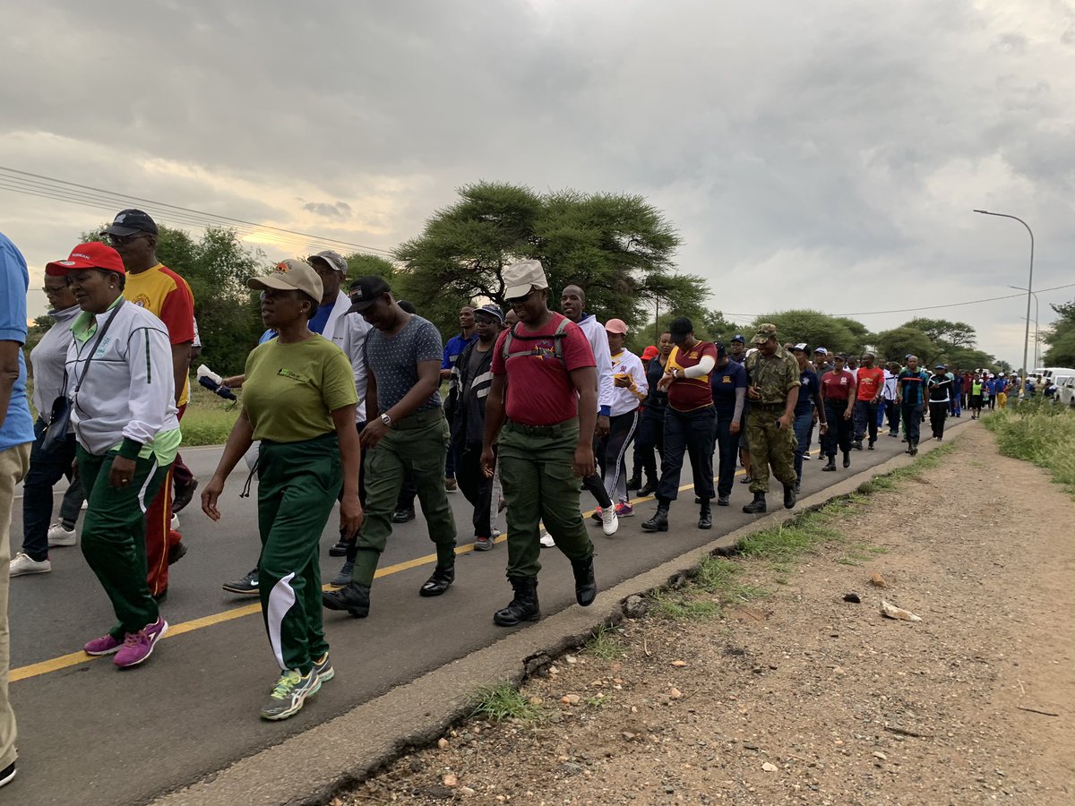 Laurence_Beau's tweet image. Very honored to have accompanied Ms Linah Mohohlo during the Sponsored walk for « Lephoi Center for the Blind » in Francistown this (very early 😉) morning. Amazing commitment to enable and empower the children #wegohigher !#disabilityisnotinanbility !@BusinesssBotsPR @UNESCO_BW