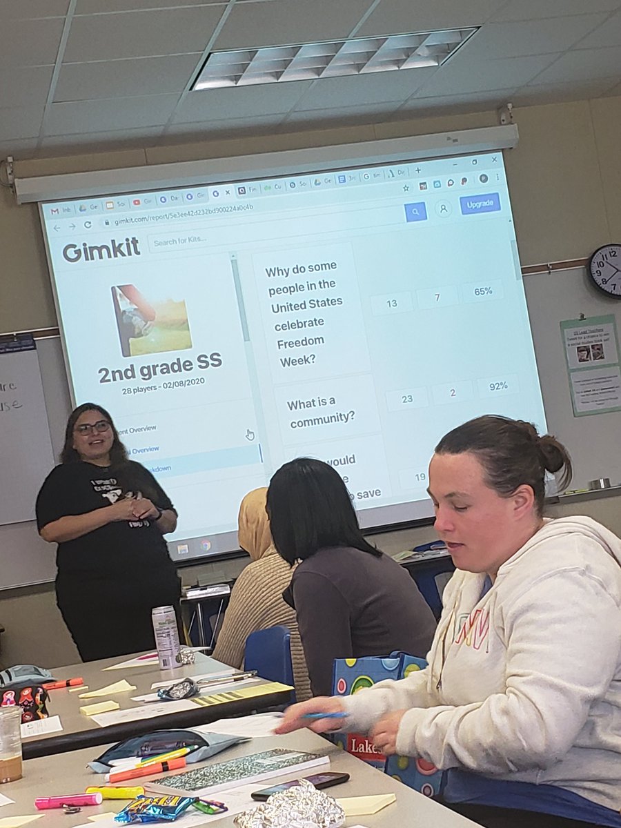 Going to try this new game I just learned in PD. GIMKIT.(tired of kahoot) #TrainingSession @Alief_SS @amarenst1 #AliefSSRocks