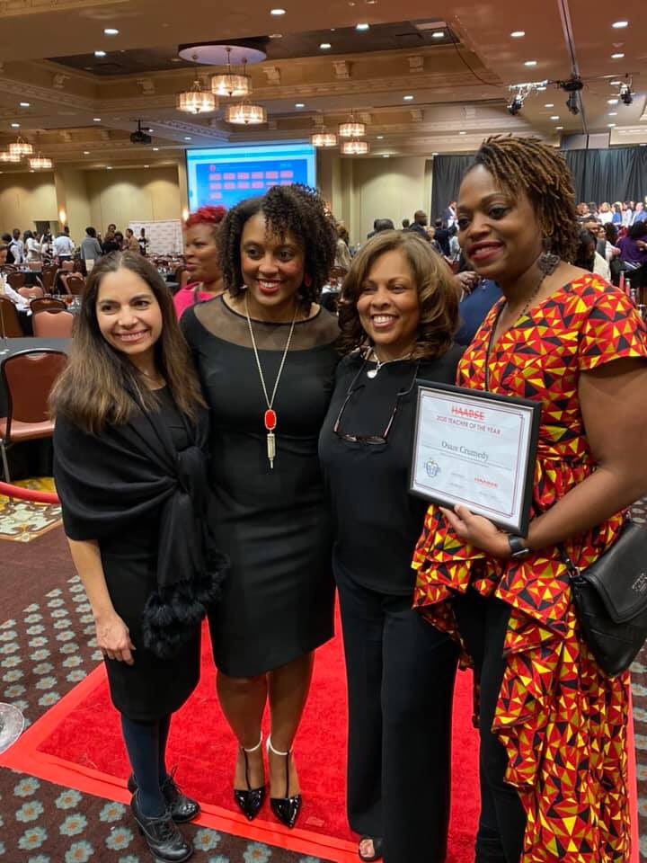 PE_Blackshear's tweet photo. So proud of our very own Coach Crumedy for being recognized as a HAABSE Teacher of the Year! Teaching is her passion and her calling, and we are thrilled she was recognized for this! @BlackshearKISD #HaveUHerdKISD https://t.co/LPDIeY0Z5n