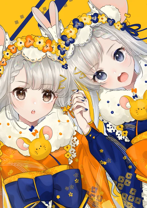おそおめイラストは久川姉妹!
今年もよろしくお願いします?? 