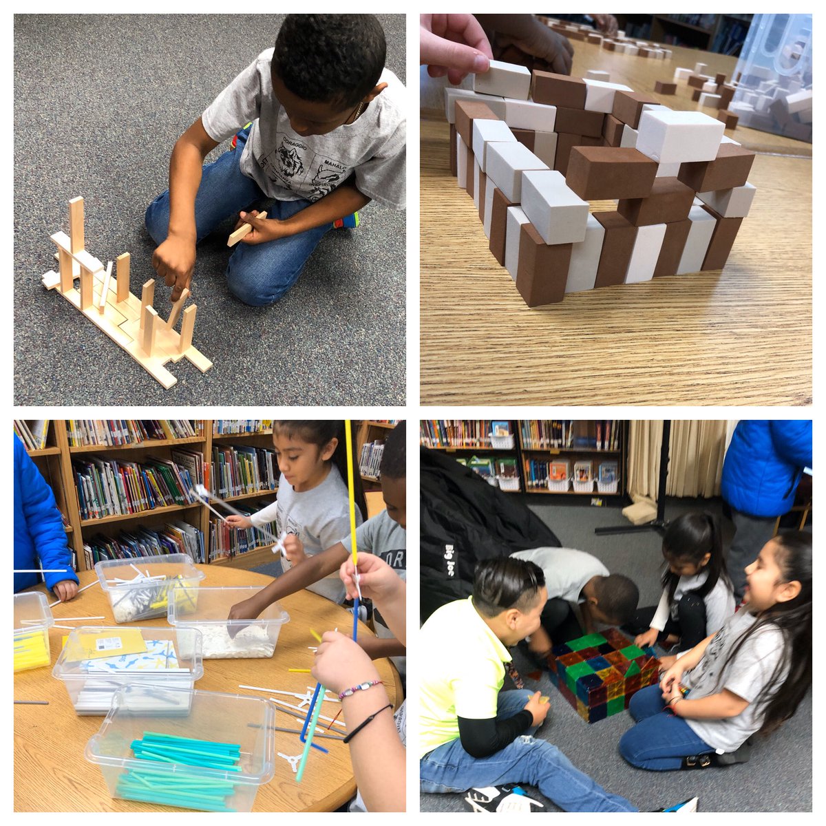 Building “forts” after reading The Little Red Fort by <a href="/MaierBrenda/">Brenda Maier</a>. #mockingbirdbooks #misdlibraries #pirrunglibrary #pirrunginspires