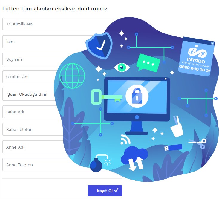 inyado's tweet photo. Yüksek #güvenlik önlemleriyle beraber bilgileriniz #inyado ile güvende.

@inyado  #Internet #yazılım #donanim
#onlinesınavbaşvuru #ölçmedeğerlendirme #akıllıtahtasistemleri #öğrencitakipsistemleri #bilgisayarsistemleri #networksistemleri #mobiluygulama https://t.co/5dahYThEkZ