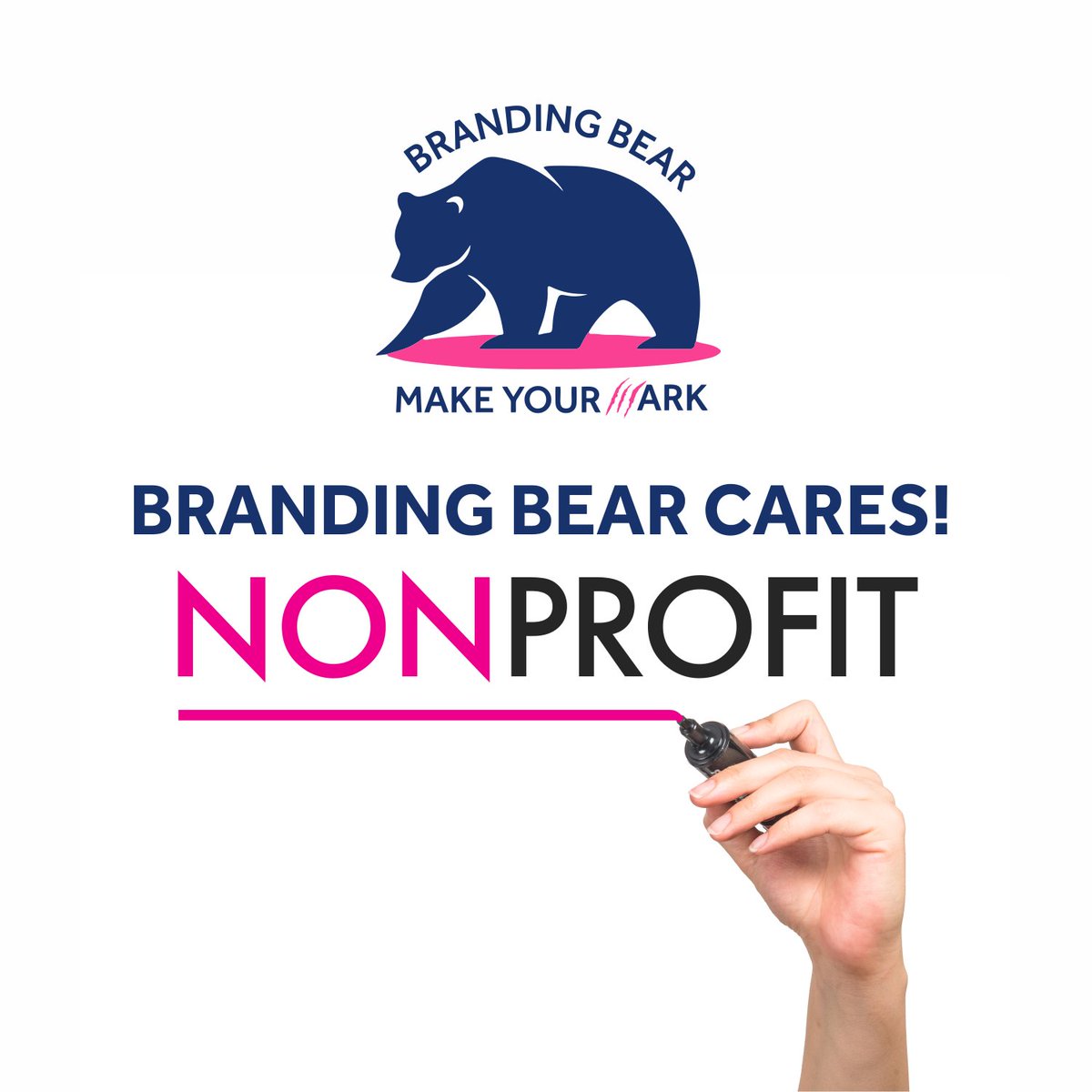 BrandingBearLLC's tweet photo. Marketing isn't just for large corporations. Local nonprofits rely on it to help with everything from fundraising to reaching those in need of their services.
Contact us about special rates for nonprofit organizations today.

#thebearisthere #bbcares #causemarketing https://t.co/oQYbiMZujO