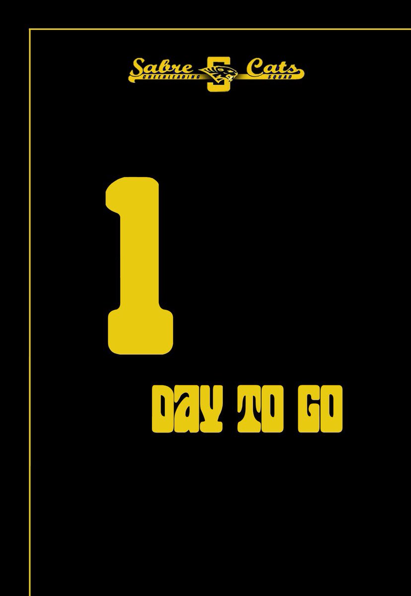 1 MORE SLEEP! Our girls are gearing up for the big day tomorrow 🐯