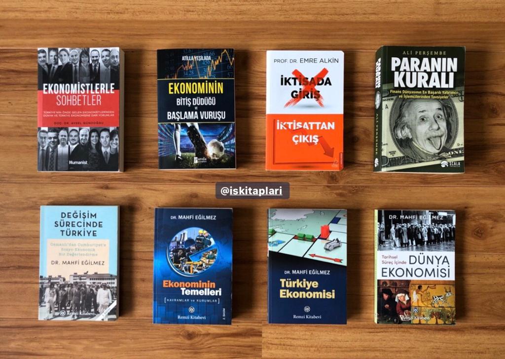 Son dönemin en baba 8 ekonomi kitabı

1) Ekonominin Temelleri
2) Değişim Sürecinde Türkiye
3) Dünya Ekonomisi
4) Türkiye Ekonomisi
5) İktisattan Çıkış
6) Ekonominin Bitiş Düdüğü ve Başlama Vuruşu 
7) Ekonomistlerle Sohbetler
8) Paranın Kuralı