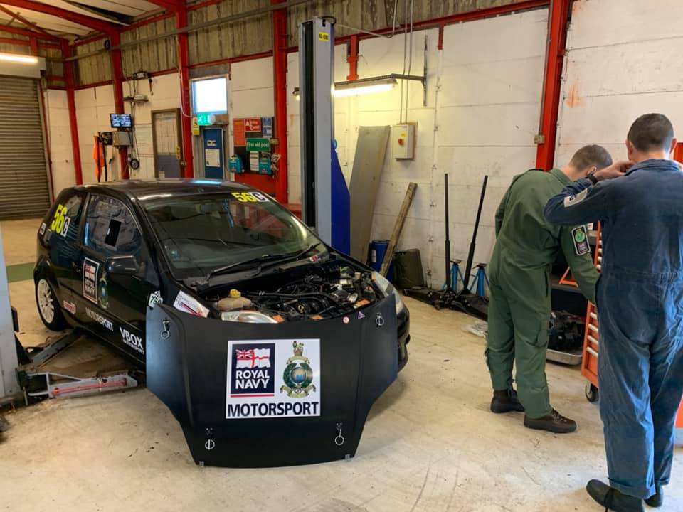 Royal Navy Royal Marines Car Racing Team tweet media