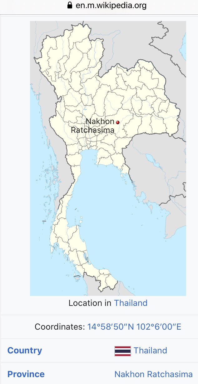 Curtis S Chin V Twitter Key Tip Nakhon Ratchasima Khorat Korat Are Interchangeable Names For The Same Province City In Thailand Read More Via The Official Website Of Tourism