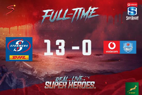 Springboks's tweet photo. The #DHLStomers continue their dominance in the North-South Derby by keeping the #VodacomBulls scoreless in their #VodacomSuperRugby match in Cape Town.
@Vodacomrugga #TacklingCancer #SSRugby
#STOvLIO https://t.co/6sR0pAQVRN