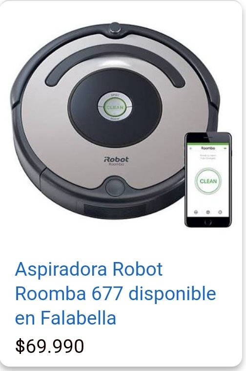 Robot Aspiradora iRobot Roomba 675 SKU 54246