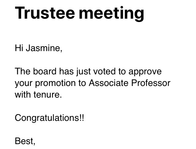 DrHarrisJay's tweet image. So it’s official, I’ve been promoted to Associate Professor with tenure!!😮