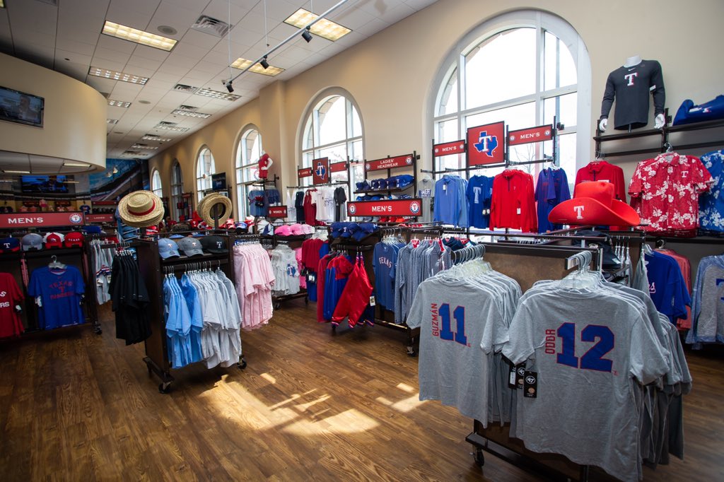 texas rangers shop