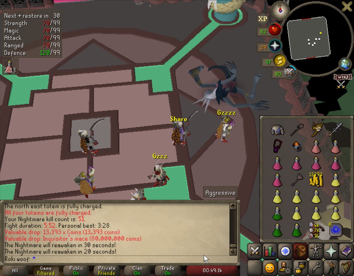 RokiOSRS's tweet image. Yesterday was a good day (: