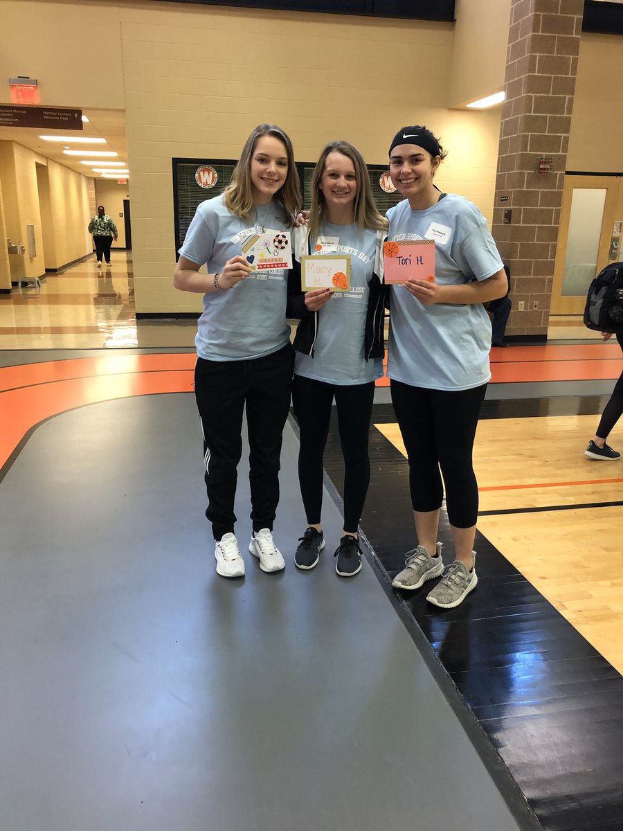 WartburgWBBALL's tweet photo. Shoutout to our players sharing their bye week as volunteers for Unified Sports Day! 🏀⛹🏼‍♀️🧡🤍🖤 #GoKnights #WeUsOur https://t.co/GCuE77q2Jp