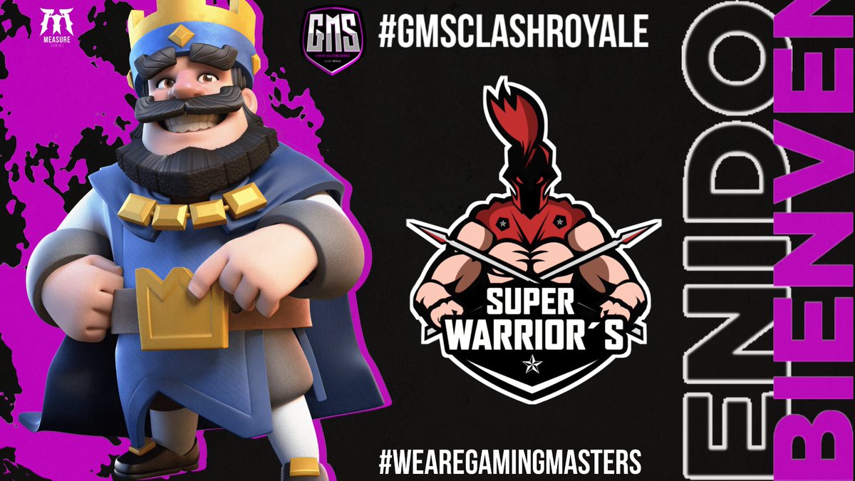 📢 ¡PRESENTACIÓN!

Bienvenidos a estos guerreros que se dejarán la piel en la arena en búsqueda de la tan ansiada gloria 🏆 

¡Bienvenidos @SuperWarriorsES !

#WeAreGamingMasters 🎮