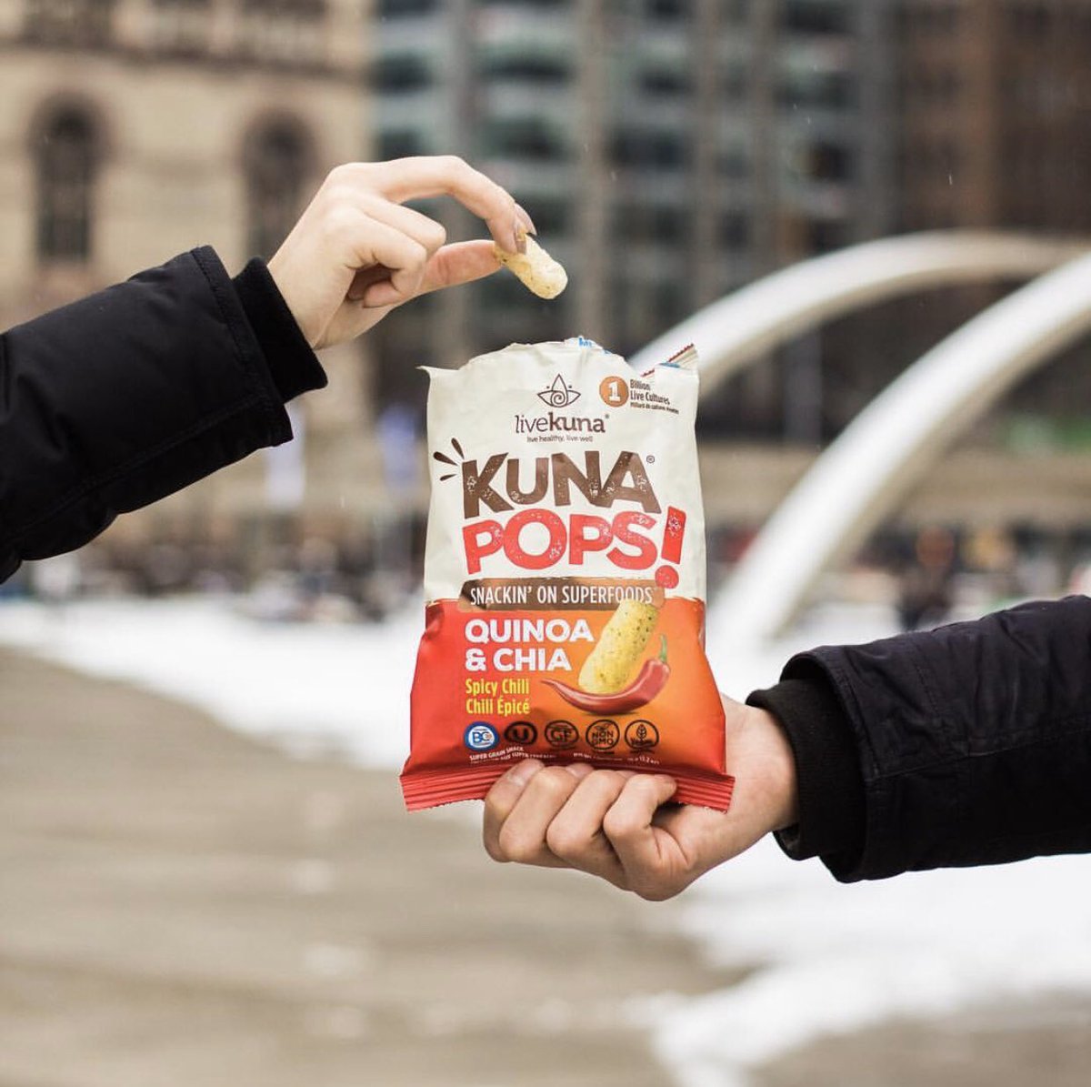 KunaPops's tweet photo. Share a bite this weekend, or two. 😋 #SnackinOnSuperfoods https://t.co/sDD5zQW79z