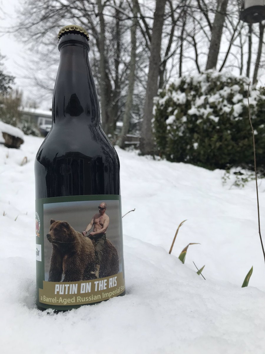 Seems like a great day to drink this collaboration with <a href="/DynamicAles/">Dynamic Ales</a> and <a href="/monkeytownbeer/">MonkeyTownBrewingCo</a>  Be safe and enjoy a cold one at home today :) #homebrew #barleymobchatt