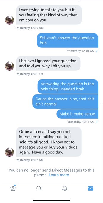 PLEASE don&rsquo;t be this guy. Harassment is not cute. You don&rsquo;t have a right to bother sex workers just because<a href="/tag/blm"class="tags"><span>#blm</span></a><a href="/tag/justiceforgeorgefloyd"class="tags"><span>#justiceforgeorgefloyd</span></a>