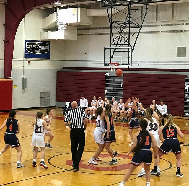 ESMSpartans's tweet photo. ESM looks for win #8 on the road at Carthage. Thanks to the Comets for their support of #ErmaStrong. #GoSpartans https://t.co/v9nXEqBsBz