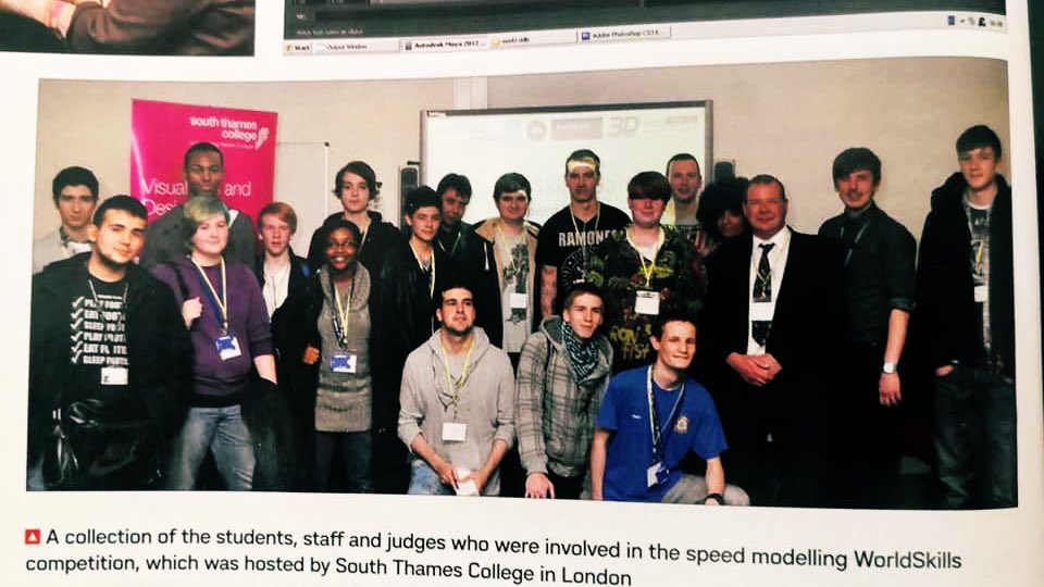 Arcademic's tweet photo. A timely memory post from a former student. Where #3DGA @worldskillsuk began @3DWorldMag https://t.co/lZYhSHPoza