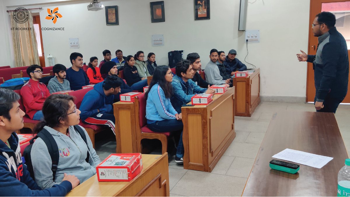 Cognizance2025's tweet image. Cognizance, IIT Roorkee in collaboration with TechieNest conducted a workshop series on 25-26 January at IIT Roorkee.

#Cognizance #TechieNest #cogni #workshop