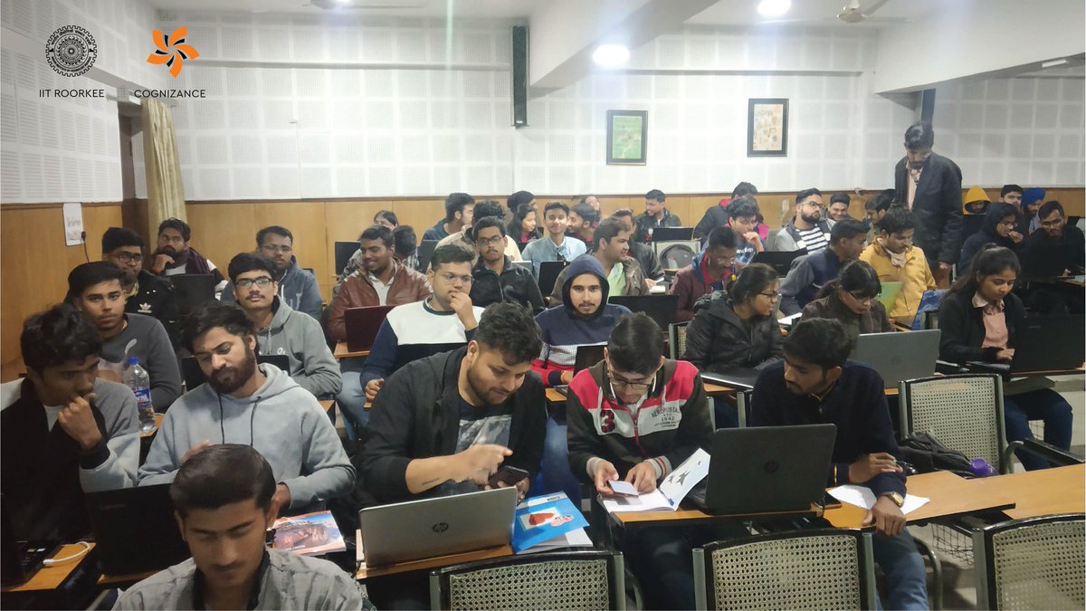 Cognizance2025's tweet image. Cognizance, IIT Roorkee in collaboration with TechieNest conducted a workshop series on 25-26 January at IIT Roorkee.

#Cognizance #TechieNest #cogni #workshop